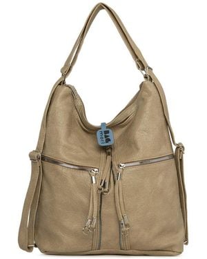 BagMori Schultertasche - Natur
