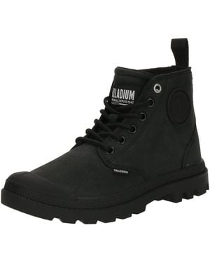 Palladium Schnürstiefelette Pampa - Schwarz