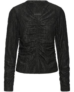 Ball Bluse - Schwarz