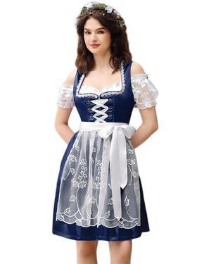 efashion Dirndl - Blau