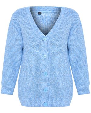 Trendyol Strickjacke - Blau