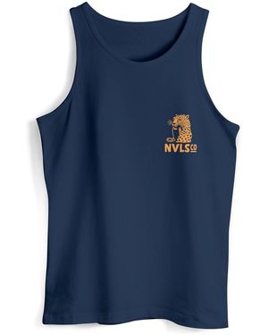 Neverless Shirt Eat Pasta - Blau