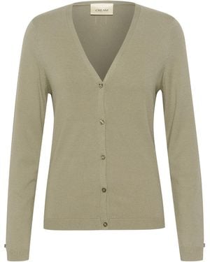 Cream Strickjacke Dela - Grün