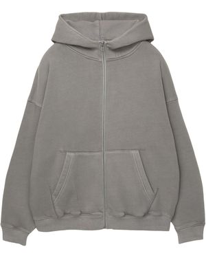 Pull&Bear Sweatjacke - Grau