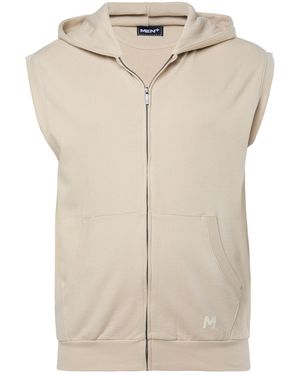 Men Plus Weste - Natur