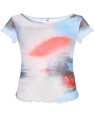myMo T-Shirt Young Fashion - Weiß