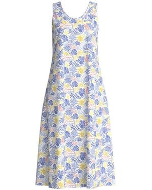 CALIDA Nachthemd Coastal Dreams - Blau
