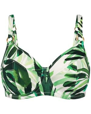 Triumph Bügel-Bikini-Top Label Summer Palm - Grün