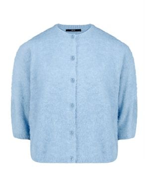 Zero Strick-Cardigan Mit Knöpfen - Blau