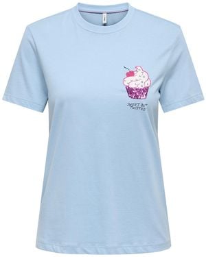 ONLY Shirt - Blau