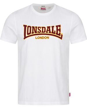 Lonsdale London T-Shirt Classic - Weiß