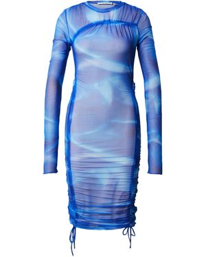 Oval Square Kleid Space - Blau
