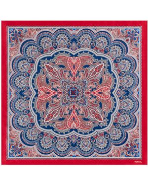 Roeckl Sports Tuch Fine Paisley Nicky - Rot