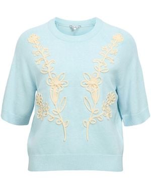 Object Pullover Objlaney Rubin - Blau