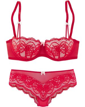 S.oliver Set: Bh Panty - Rot