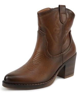 Findlay Cowboyboots Sadie - Braun