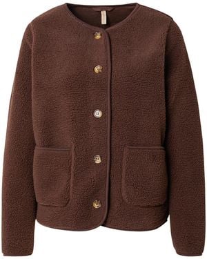 Soya Concept Fleecejacke Onyx - Braun