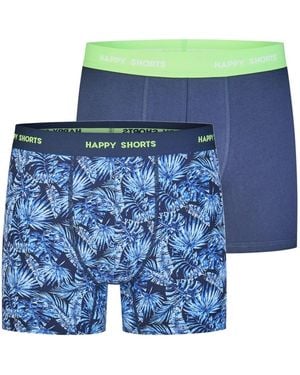 HAPPY SHORTS Boxershorts 2 - Blau