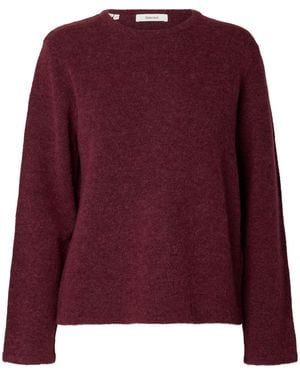 SELECTED Pullover Slwlulu - Lila