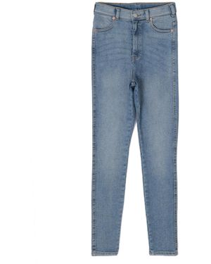 Dr. Denim Jeans Moxy High Skinny - Blau