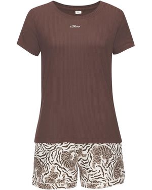 S.oliver Pyjama - Braun