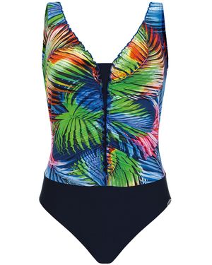 Sunflair Badeanzug Basic - Grün