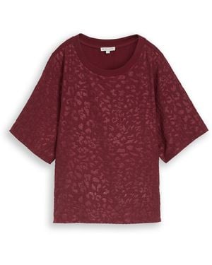 Tom Tailor T-Shirt - Rot