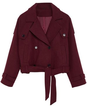 Trendyol Jacke - Rot