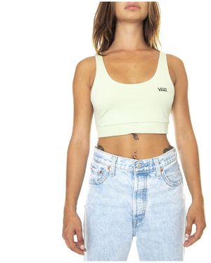 Vans Top Wm Flying V Bralette Celadon Top - Weiß