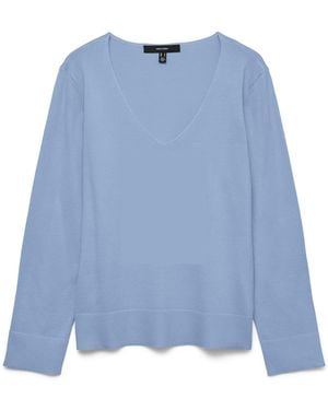 Vero Moda Pullover Vmsilje - Blau