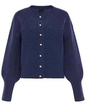 DreiMaster Klassik Strickjacke - Blau