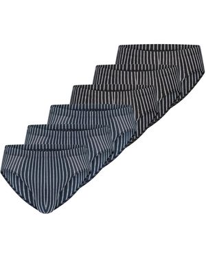 Schiesser Slip 95/5 Essentials Organic Cotton - Blau