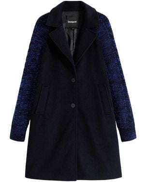 Desigual Wintermantel - Blau