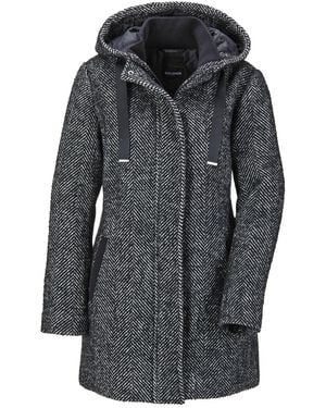 Goldner Mantel - Schwarz