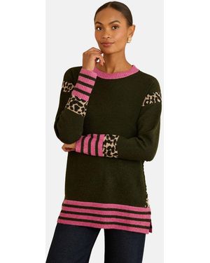 Love & Roses Pullover - Rot