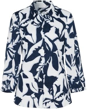 DESOTO Jerseybluse Pia - Blau