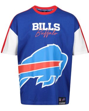 Re:Covered T-Shirt Nfl Bills Buffalo Cut And Sew Oversized - Blau