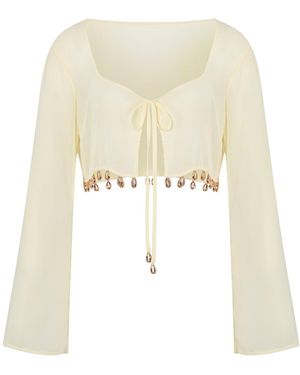 Moda Minx Top - Weiß