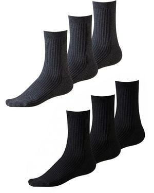 Millo Socken Cosy Steps Mix - Schwarz