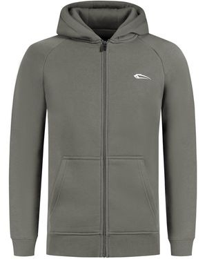 Smilodox Zip Hoodie Yasin - Grau