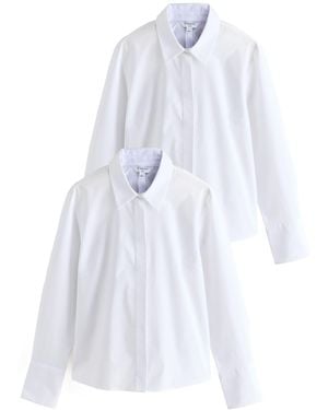 Next Bluse Essential - Weiß