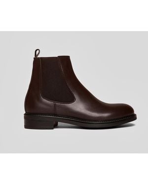 SOLARI MILANO Chelsea Boots Vegan Chelsea - Braun