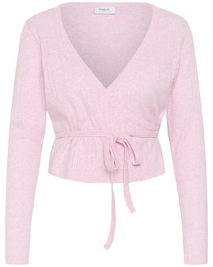 Saint Tropez Strickjacke - Pink
