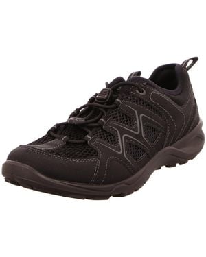Ecco Sneaker Low Schnürschuh Damen 825773/51052 Kunststoff (Synthetik) - Braun