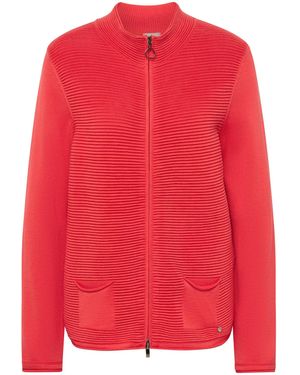 Rabe Strickjacke - Rot