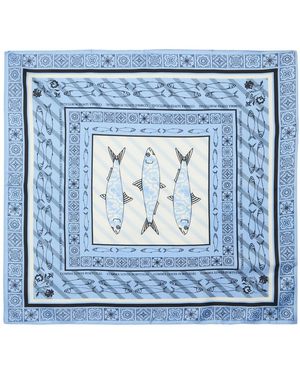 Comma, Tuch - Blau