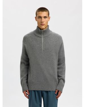 SELECTED Pullover - Grau