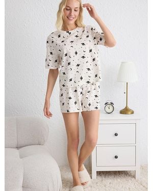 Trendyol Shorty - Natur