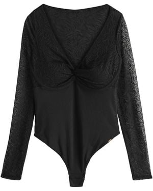 Lipsy Bodysuit - Schwarz