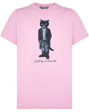 Cat e Lolette Shirt Rocker Cat - Pink